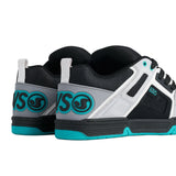 DVS 'Comanche' Shoes - Grey/Black/Teal Suede