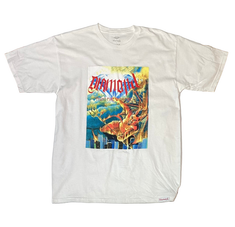 Diamond Supply Co. 'Fight' Tee - White