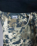 Jacker 'Classic' Denim Baggy Carpenter Shorts - Camo
