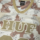 HUF Football Jersey - Brown Camo