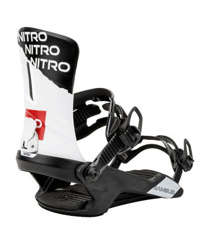 Nitro 'Rambler' Snowboard Bindings - White