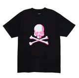Anti Social Social Club x Mastermind 'Skull' Tee - Black/Pink