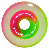 Spitfire 'Sapphires' 90A Wheels 54mm - Pink/Green