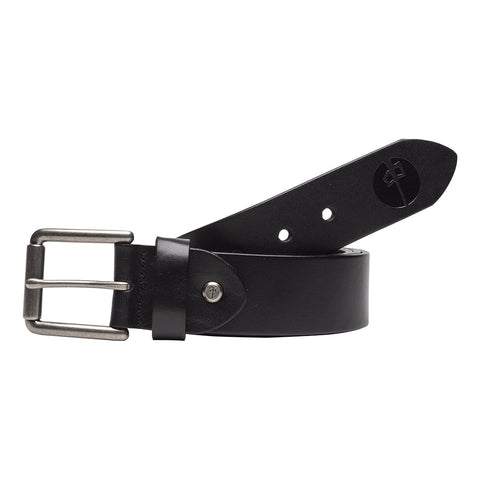 Red Dragon Genuine Leather Belt - Black