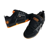 DVS 'Comanche' Shoes - Black/Charcoal/Orange Nubuck