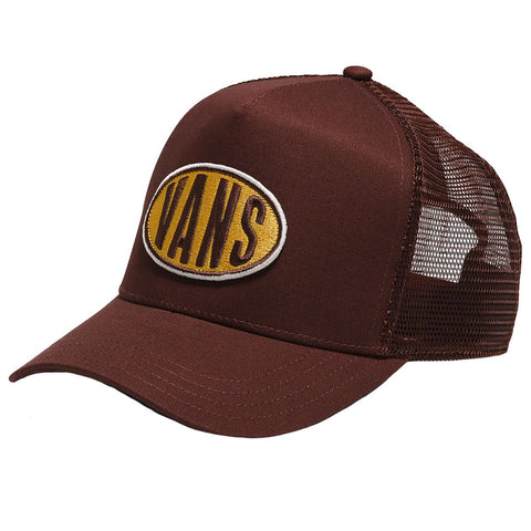 Vans 'Spray on' Trucker Cap - Bitter Chocolate