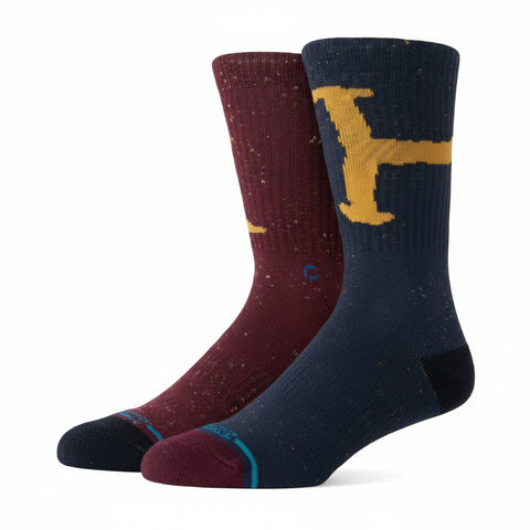 Stance x Harry Potter 'Ron And Harry Crew' Socks - Navy/Magenta