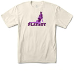 Color Bars X Playboy 'Hostess' Tee - Beige