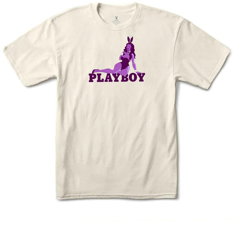Color Bars X Playboy 'Hostess' Tee - Beige