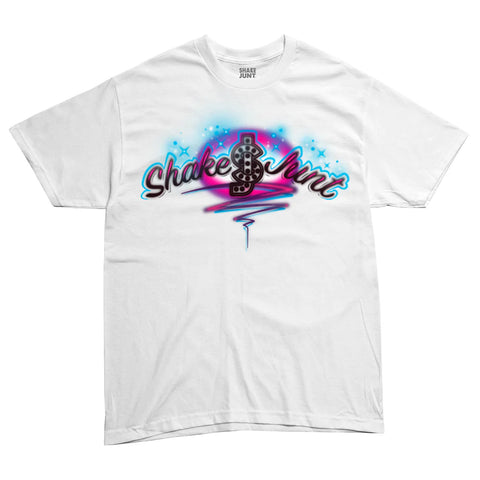Shake Junt 'Airbrush' Tee - White