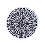 Independent 'Tornado Logo' Sticker - Red