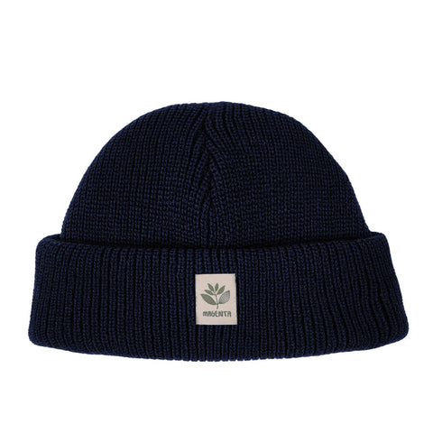 Magenta 'Fam' Beanie - French Navy