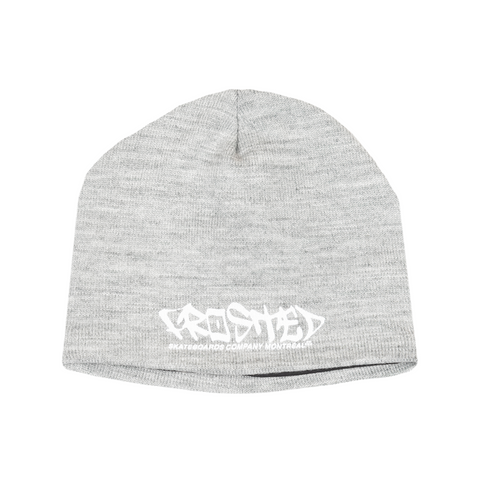Frosted 'Sandbox Logo' Skully Beanie - Heather Grey