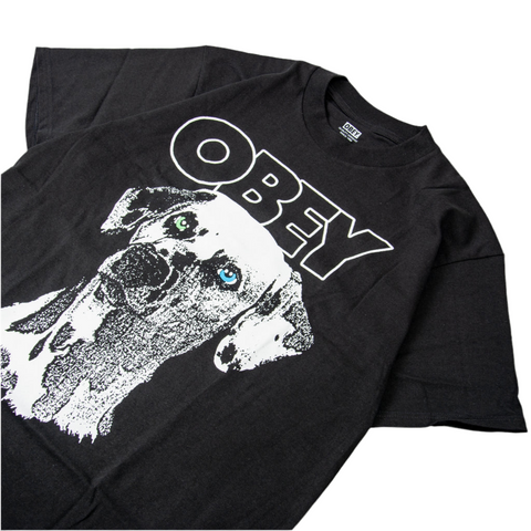 Obey ‘Dalmation' Tee - Black