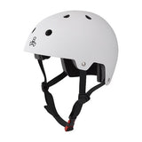 Triple 8 'The Certified Sweatsaver' Skate Helmet - Matte White