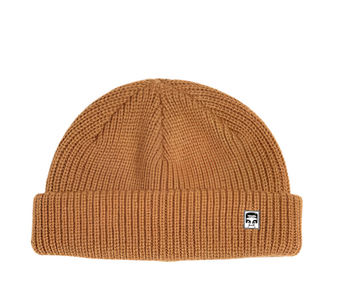 Obey 'Bold Organic' Beanie - Brown Sugar