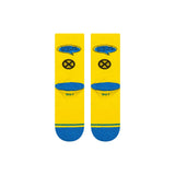 Stance x Marvel 'Wolverine' Crew Socks - Yellow (KIDS)