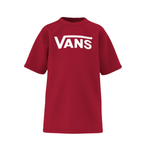 Vans 'Classic' Tee - Dark Red (Kids)