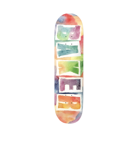 Baker 'Rowan Zorilla Rainbow' Skate Deck - Multicolor
