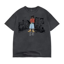 Color Bars x Ol’ Dirty Bastard 'Harlem Oversized HW' Tee - Vintage Black