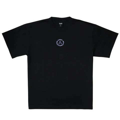 April Skateboards 'Full Circle' Tee - Black