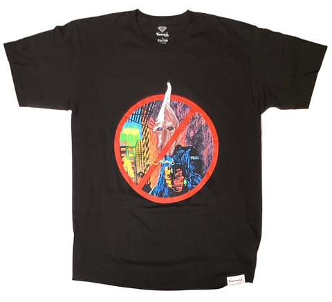 Diamond Supply Co. 'No Cops' Tee - Black