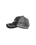 DGK 'Torn' Trucker Cap - Black
