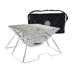 Independent Portable BBQ Set - Silver