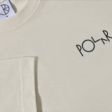 Polar Skate Co. 'Fill Logo Contrast' Tee - Ivory/Black