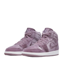 Nike 'Air Jordan 1 Mid SE' Shoes - Purple Velvet