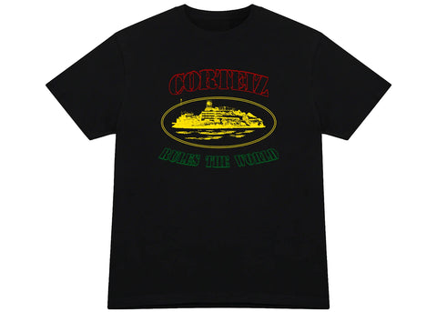 Corteiz 'OG Carni Alcatraz' Tee - Black