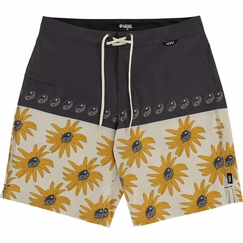 Vans 'The Daily Halfsies' Boardshorts - Asphalt/Tan
