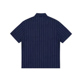 Jacker 'Pals Font' Button-Up Shirt - Navy