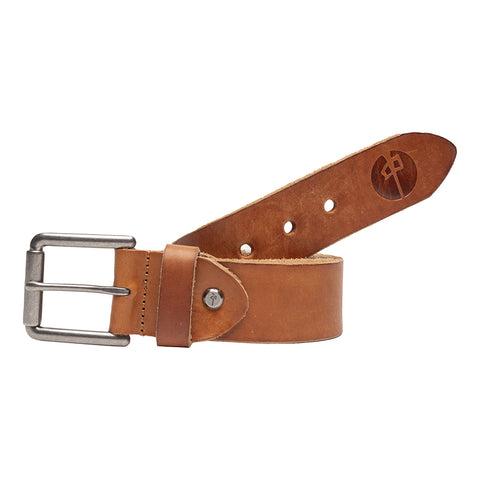 Red Dragon Genuine Leather Belt - Brown