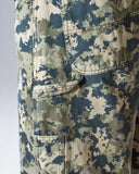 Jacker 'Classic' Denim Baggy Carpenter Shorts - Camo