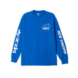 Obey 'Bizzare New Visions' L/S Tee - Pigment Electric Indigo