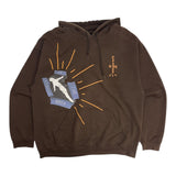 Cactus Jack 'Highest In The Room Not For Decoding' Hoodie - Brown