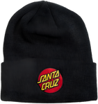 Santa Cruz 'Classic Dot' Beanie - Black