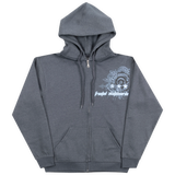 Frosted Skateboards 'Rockstah' Zip-Up Hoodie - Charcoal
