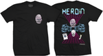 Heroin Skateboards '2nd Dimension' Tee - Black