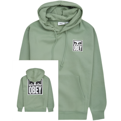 Obey 'Eyes Icon' Hoodie - Jade