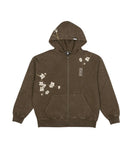 DGK 'Zion' Zip-Up Hoodie - Brown