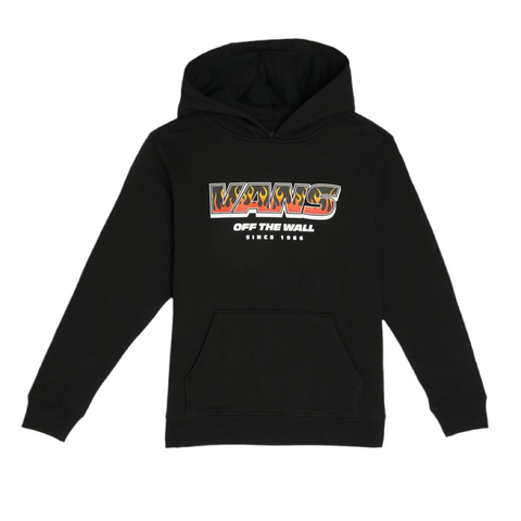 Vans 'Up In Flames' Hoodie (Kids) - Black