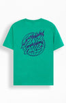 Santa Cruz 'Global Flame' Tee - Green