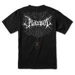 Color Bars X Playboy 'Black Widow' Tee - Black/White