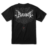 Color Bars X Playboy 'Black Widow' Tee - Black/White