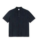 Polar Skate Co. 'Fancy' Polo - Navy/Brown