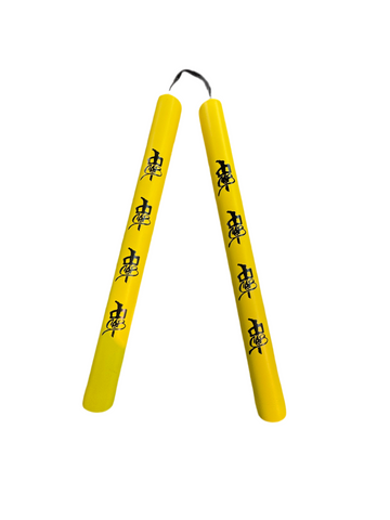 Red Dragon x Caballero 'Martial Art' Nunchakus - Yellow/Black
