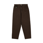 HUF 'Cromer' Washed Baggy Jeans - Bison