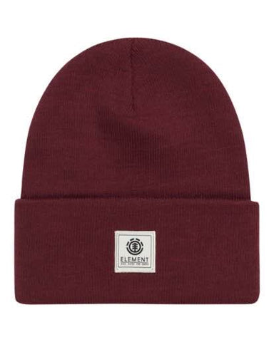 Element 'Dusk Youth' Beanie - Burgundy